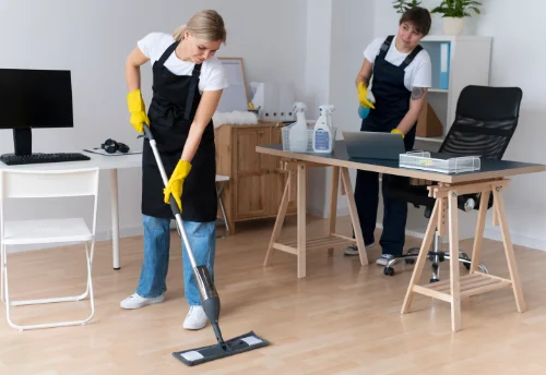 Nettoyage de bureau professionnel à Lachaussée