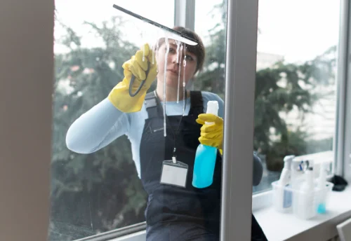 Nettoyage de vitres intérieures et extérieures à Lachaussée